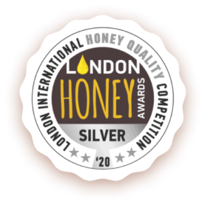Medaglia d'argento London International Honey Quality Competitition 2020 a Miele in culla